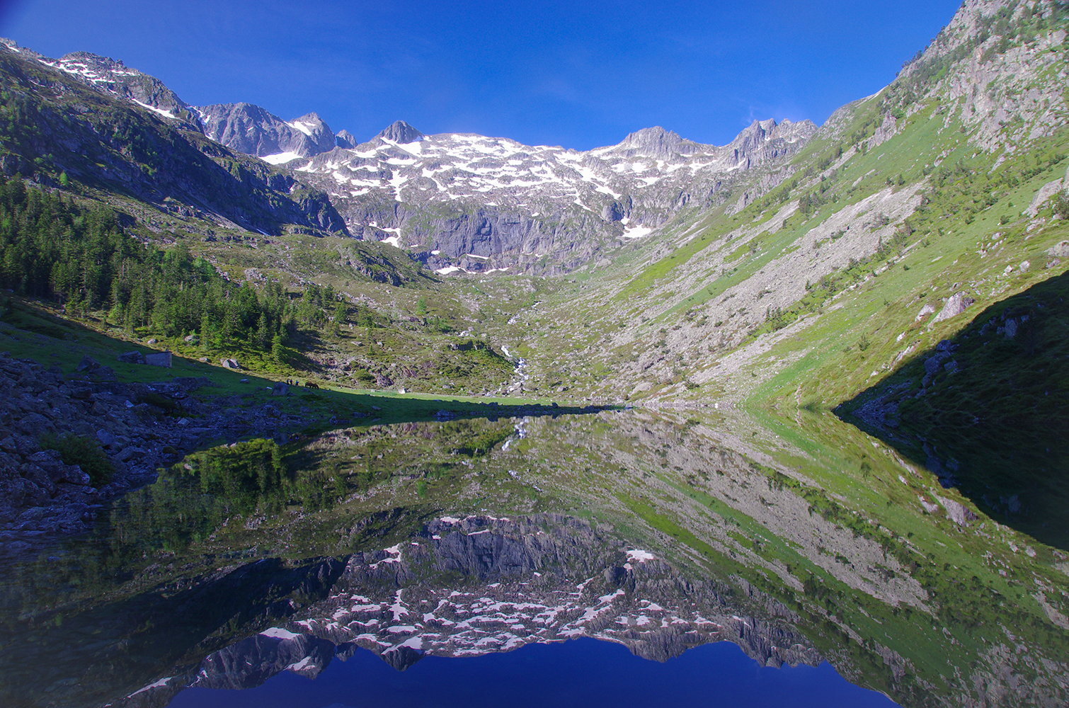 Nos gîtes en Val d’Azun - Hautes-Pyrénées - Lac du Pla de Prat